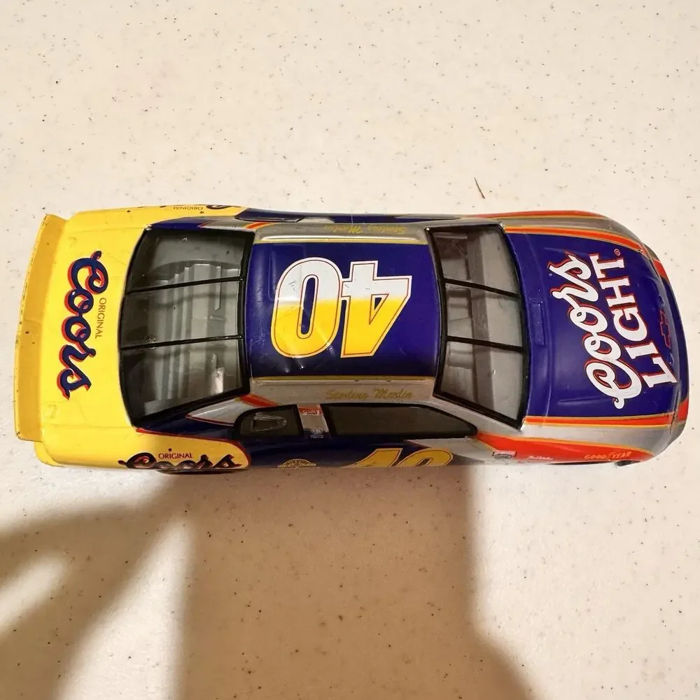 Nascar #40‎ Coors Light Coors Sterling Marlin Car 1:24Scale Die Cast Limited Ed